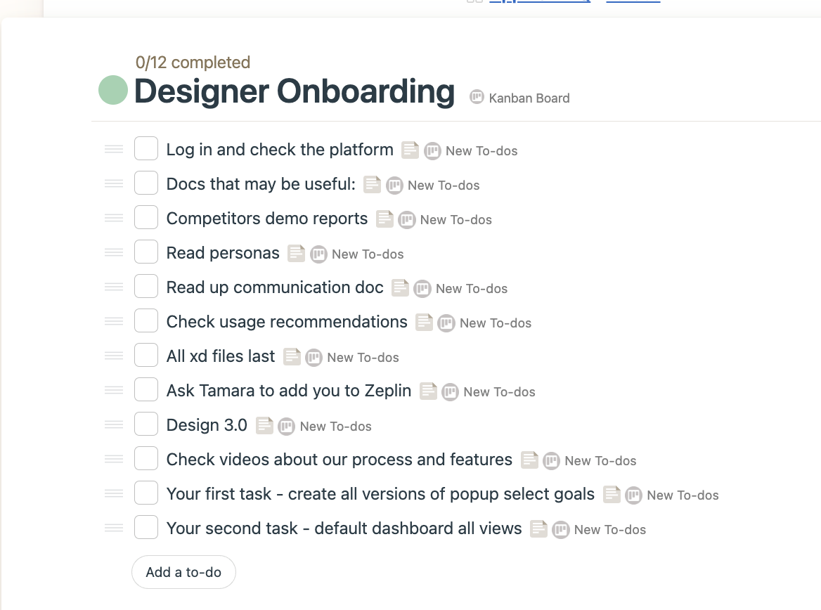 How to onboard a new designer to your product team