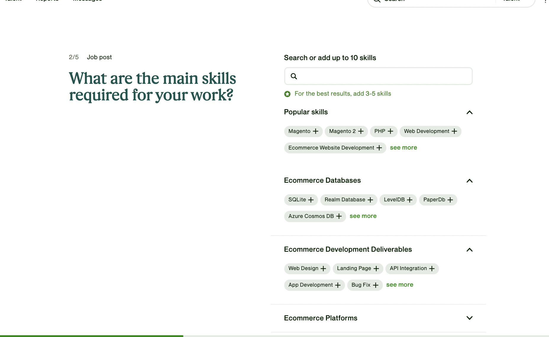 Upwork talent search is broken. What to do?
