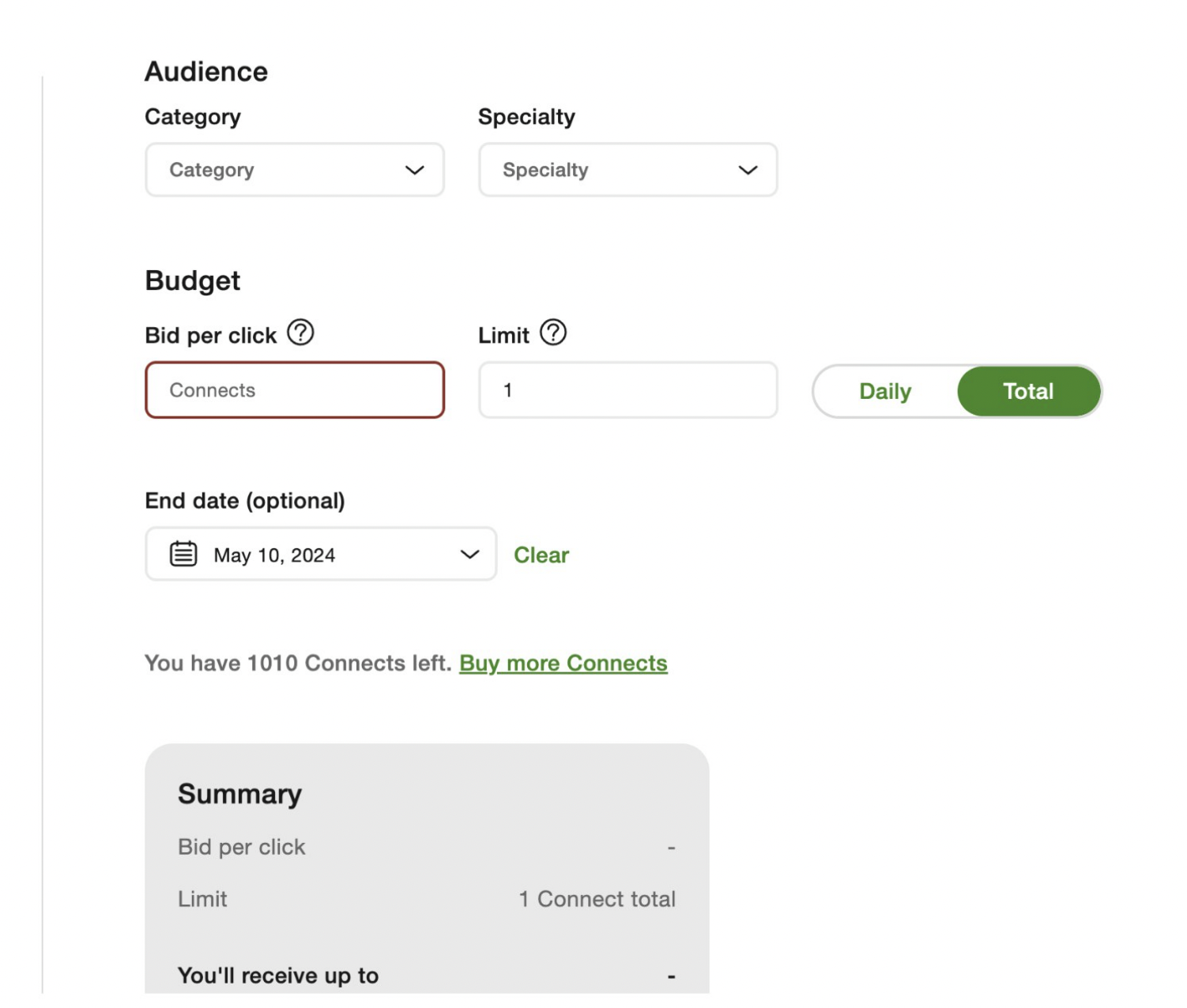 Wake me up when changes end OR AI matching for clients, titles, smart boost